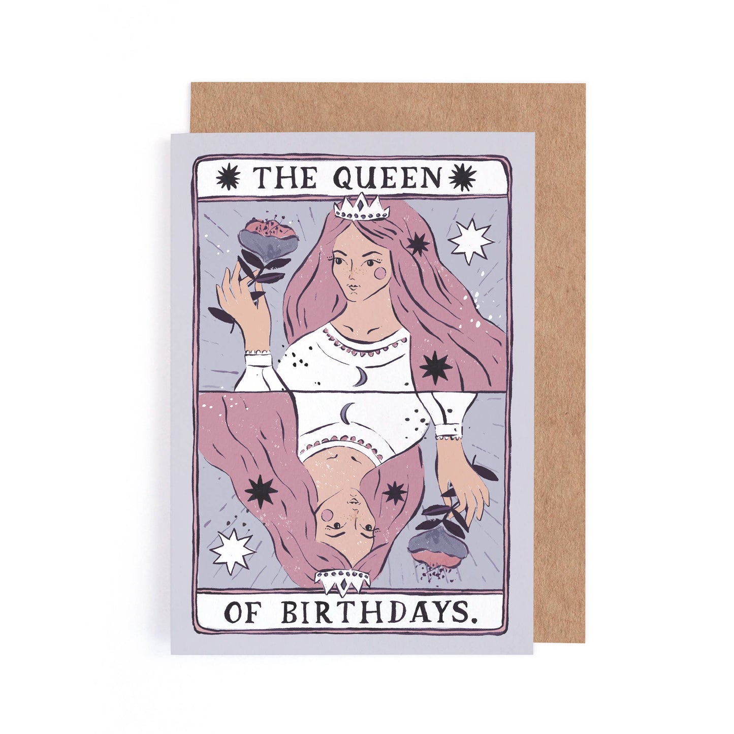 Queen of Birthdays Karte | Geburtstagskarte für Frauen | Karten