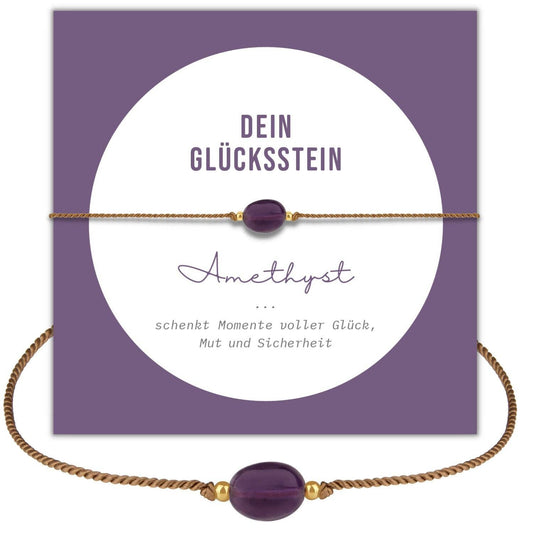 Amethyst Armband – Dein Glücksstein