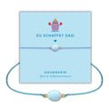 Kinderarmband mit Aquamarin