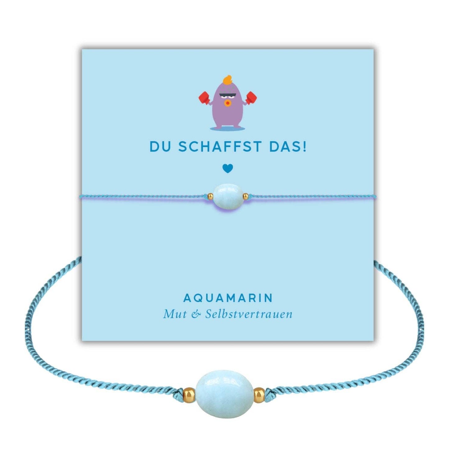 Kinderarmband mit Aquamarin