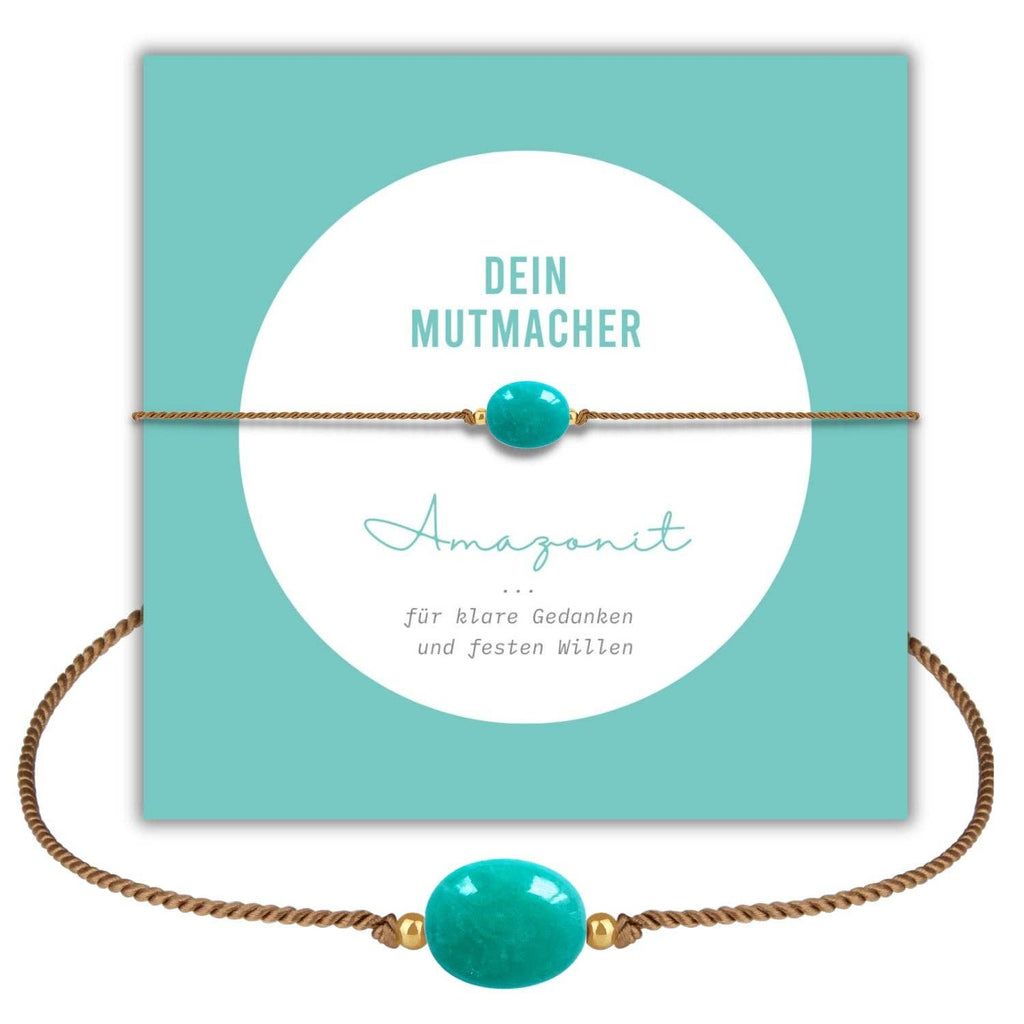 Amazonit Armband – Dein Mutmacher