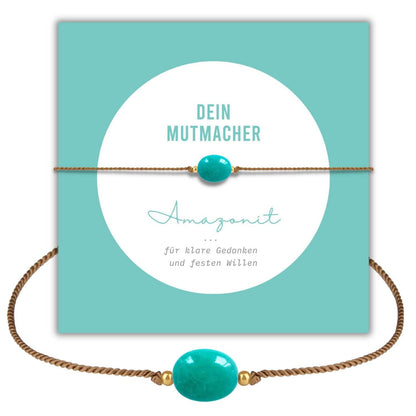 Amazonit Armband – Dein Mutmacher