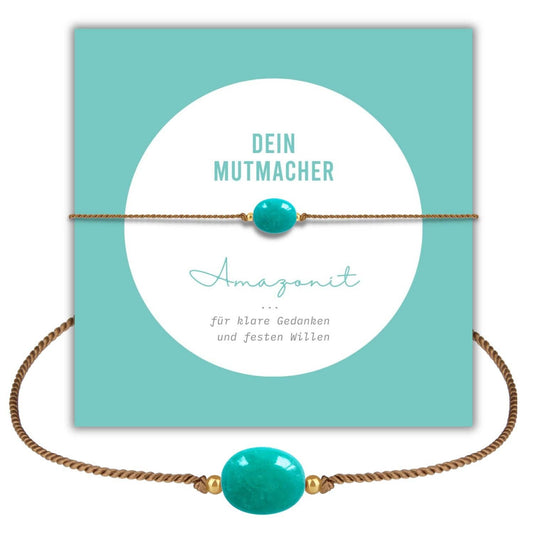 Amazonit Armband – Dein Mutmacher