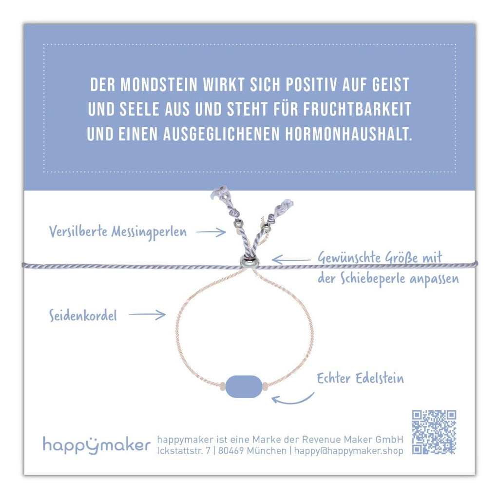 Mondstein Armband – Dein Glücksstein